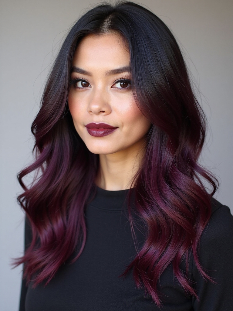 enchanting deep black cherry