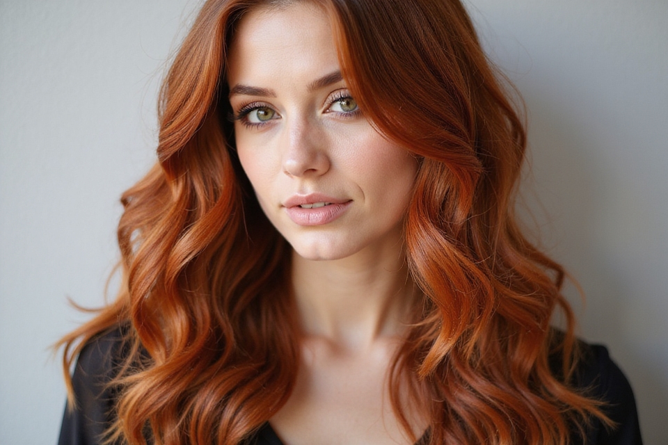 glowing timeless copper warmth