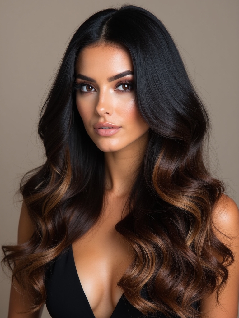 honey caramel hair highlights