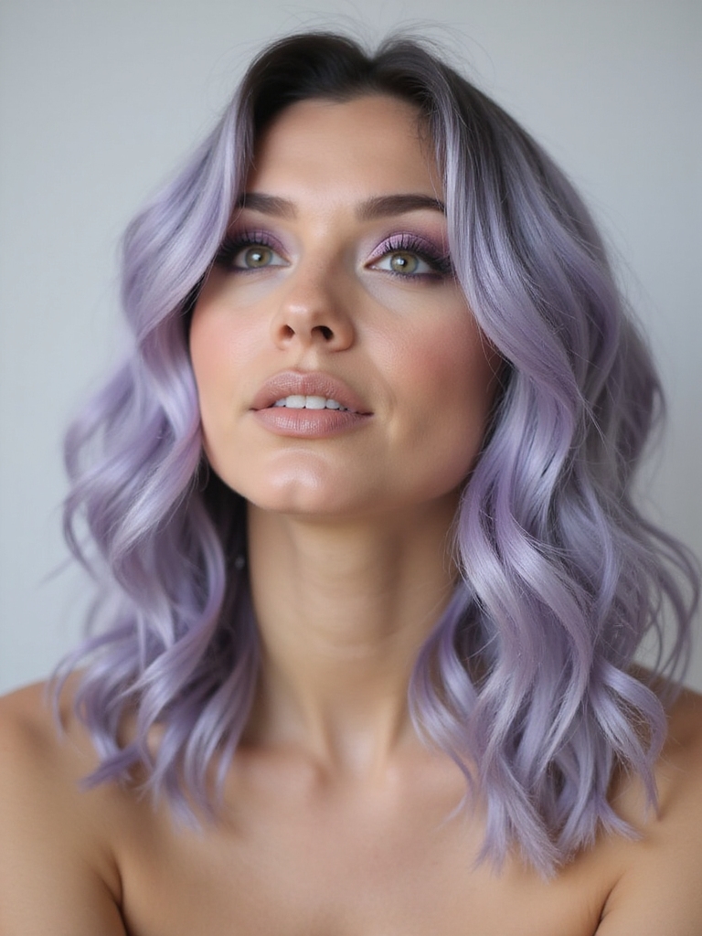 lavender highlights for whimsy