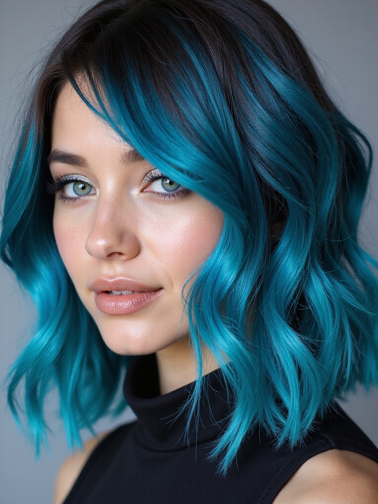 neon blue accent strategy