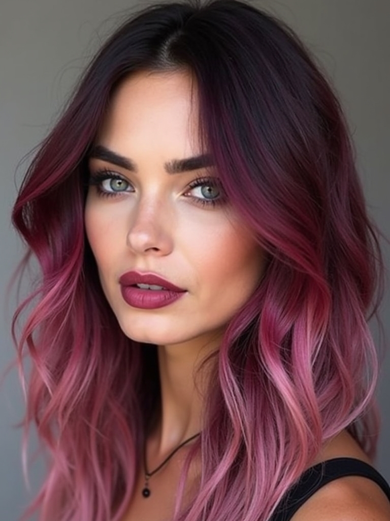 pink tips for subtle flair