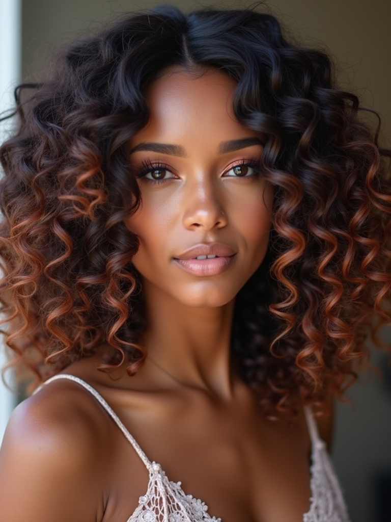 prepare curly hair properly