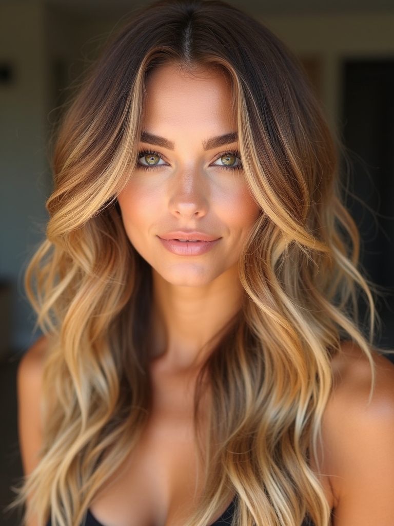 radiant golden bronde transformation