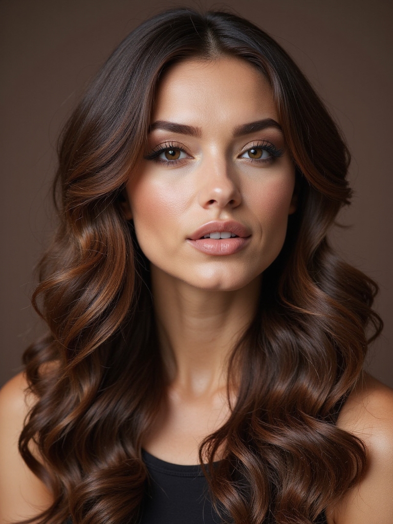 sophisticated brunette hair color