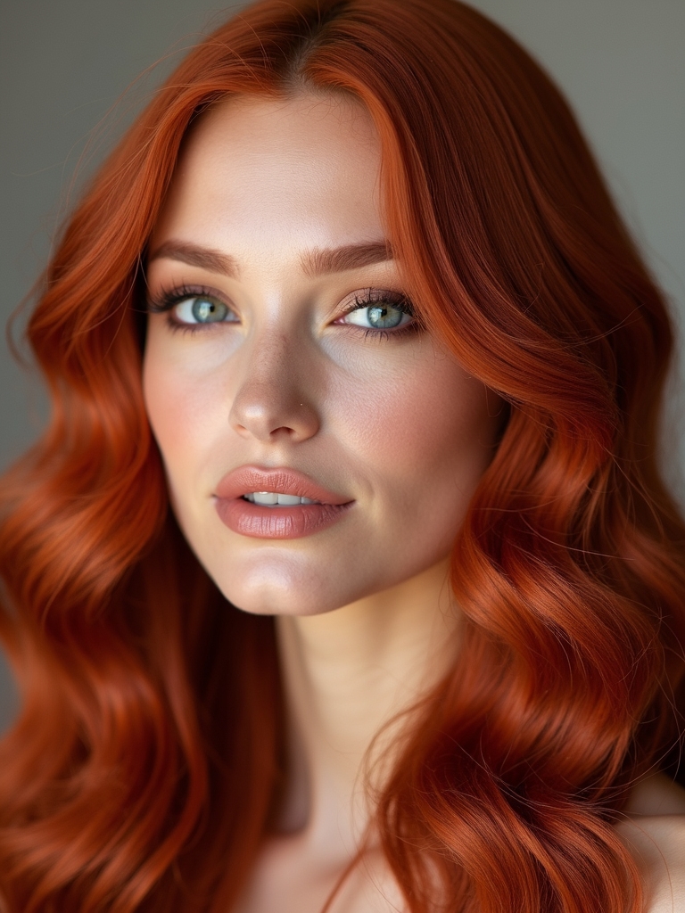 stylish budget friendly red hair