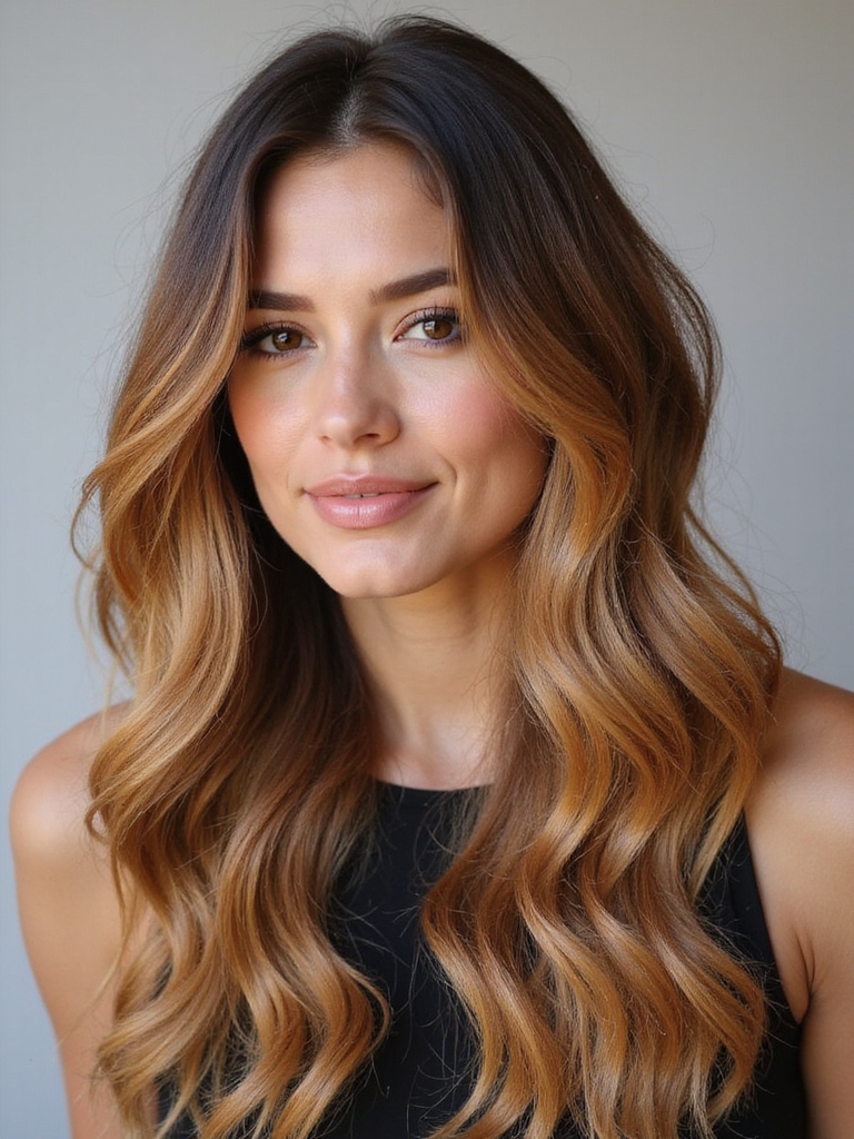 subtle warmth with highlights
