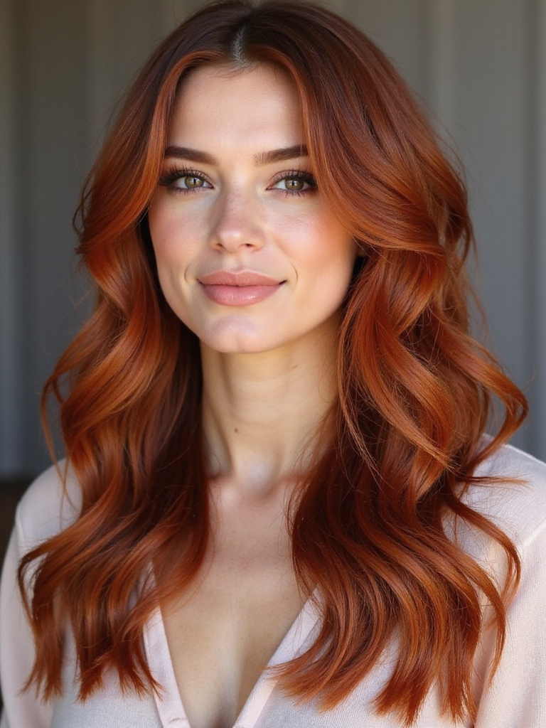 transition to copper hair