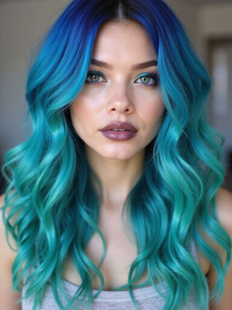 vibrant tranquil color blend