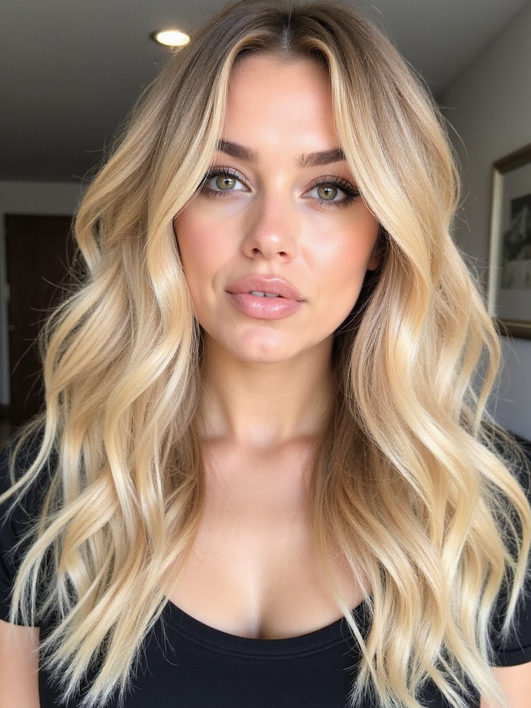 warm inviting golden highlights