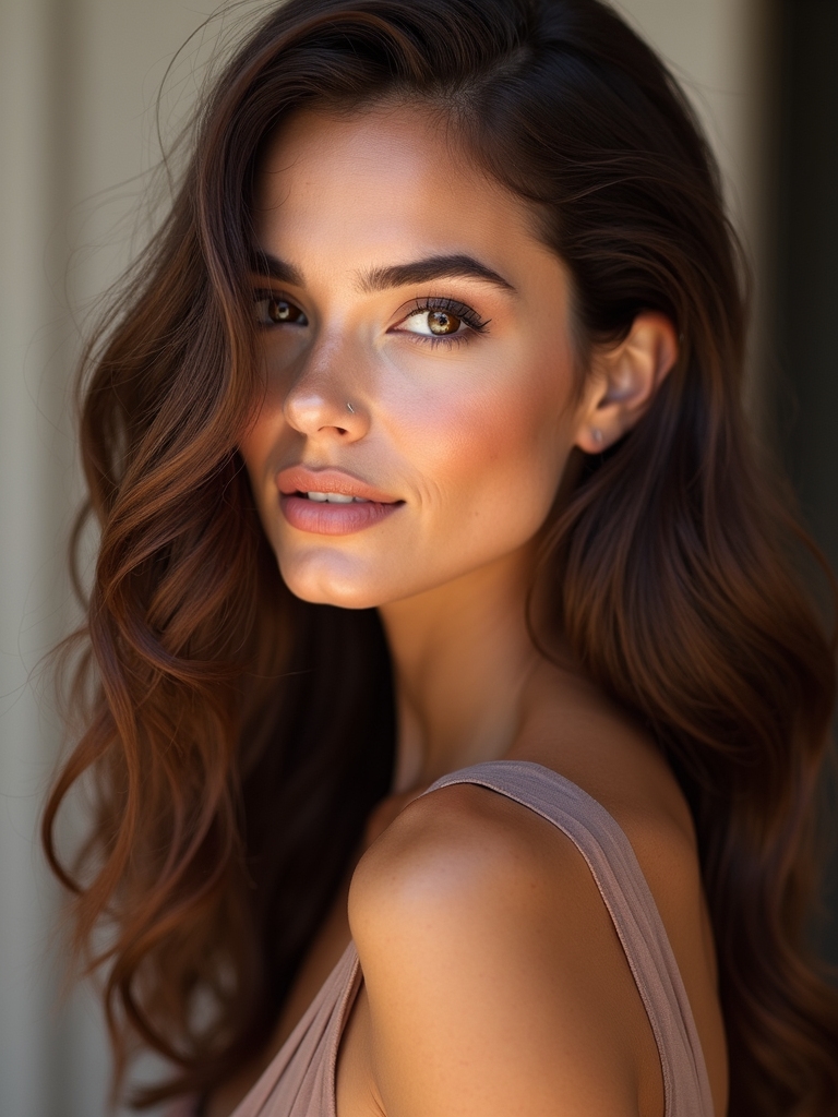 warm maple hair tones