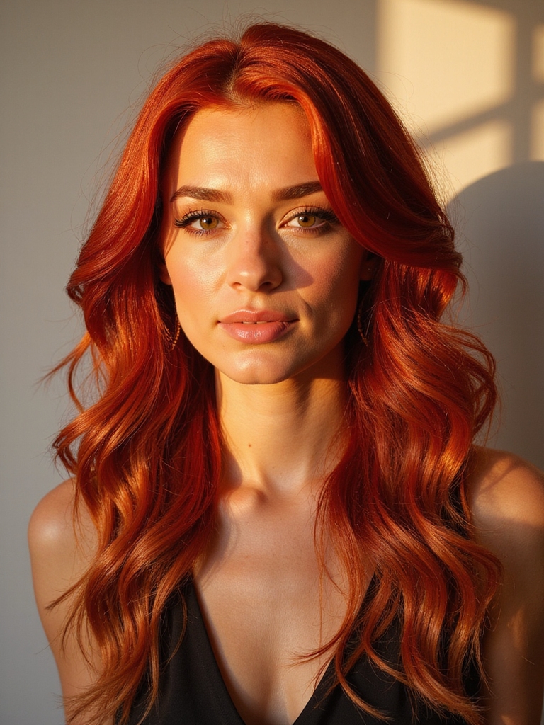 year round vibrant red hues