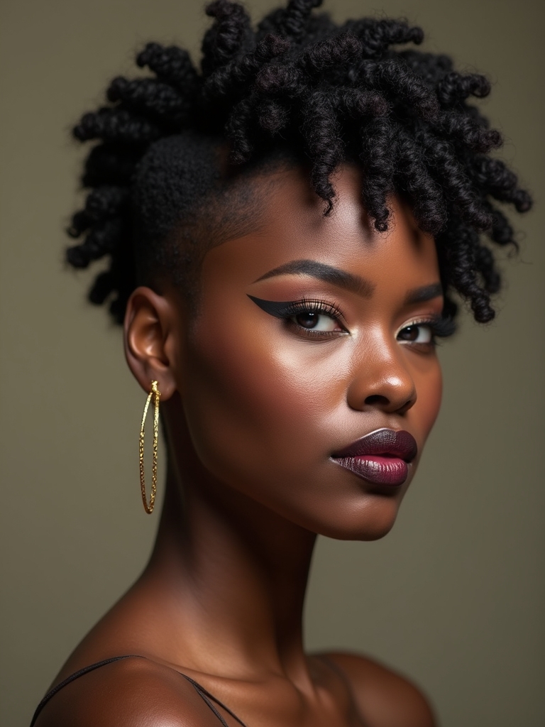 accessories elevate textured pixie