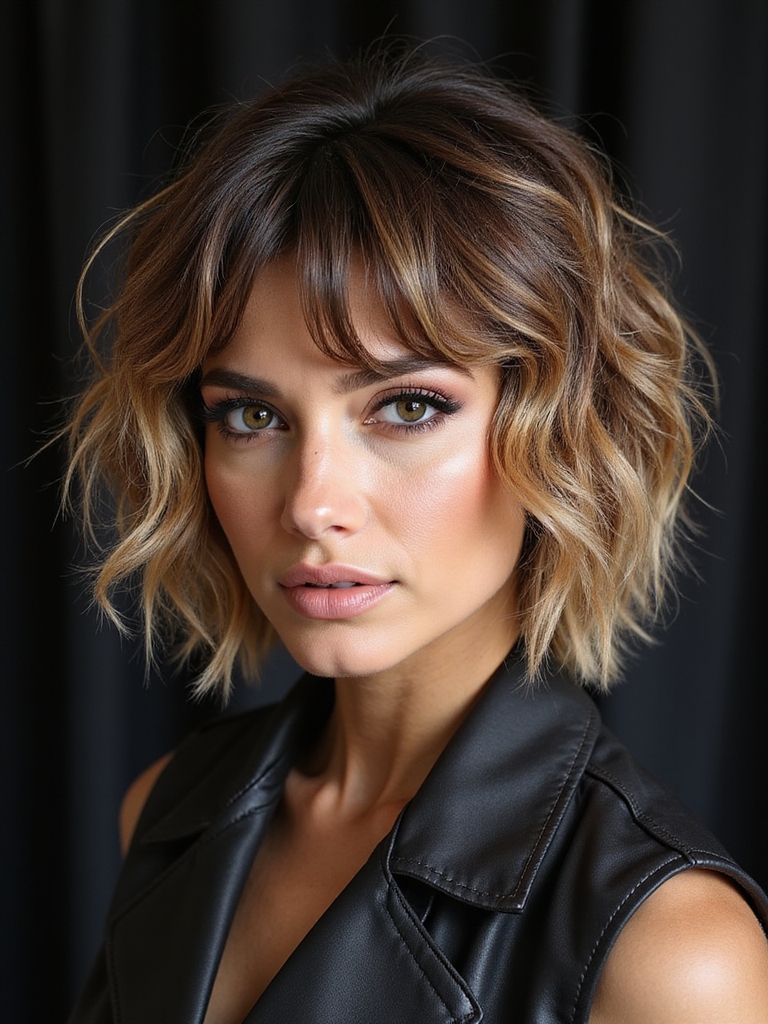 androgynous tousled textured celebrity looks