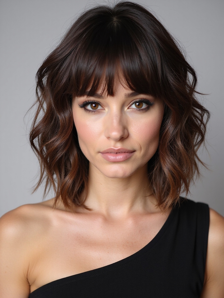 anti frizz serum and blow dry