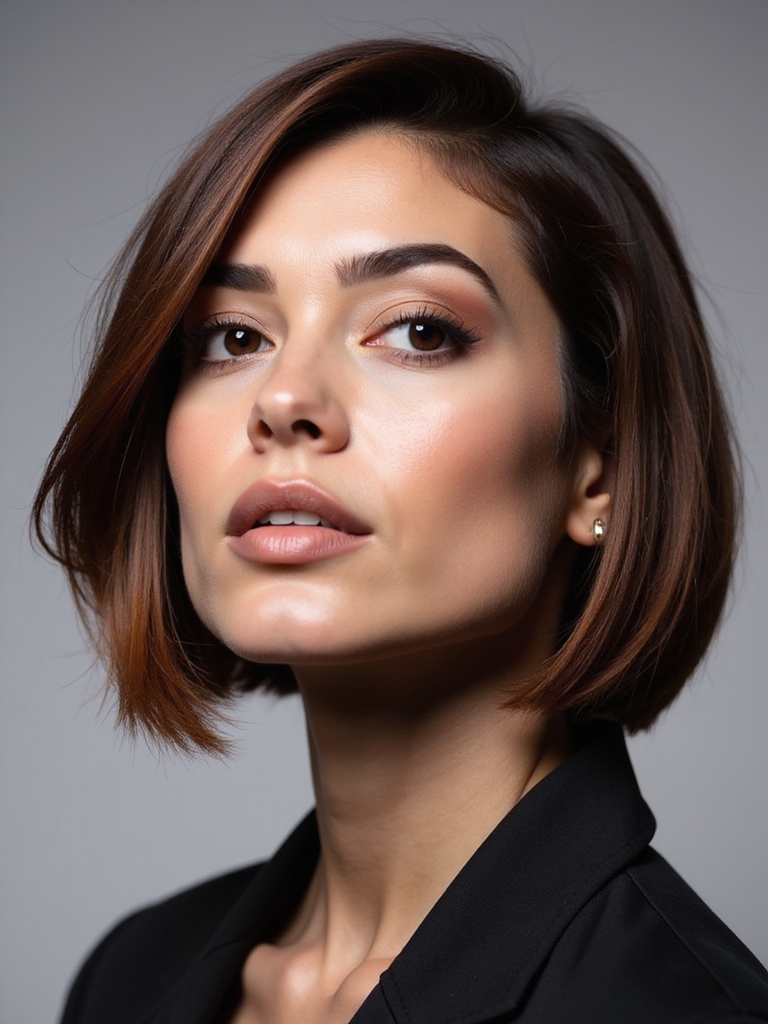 asymmetrical bob celebrity influence