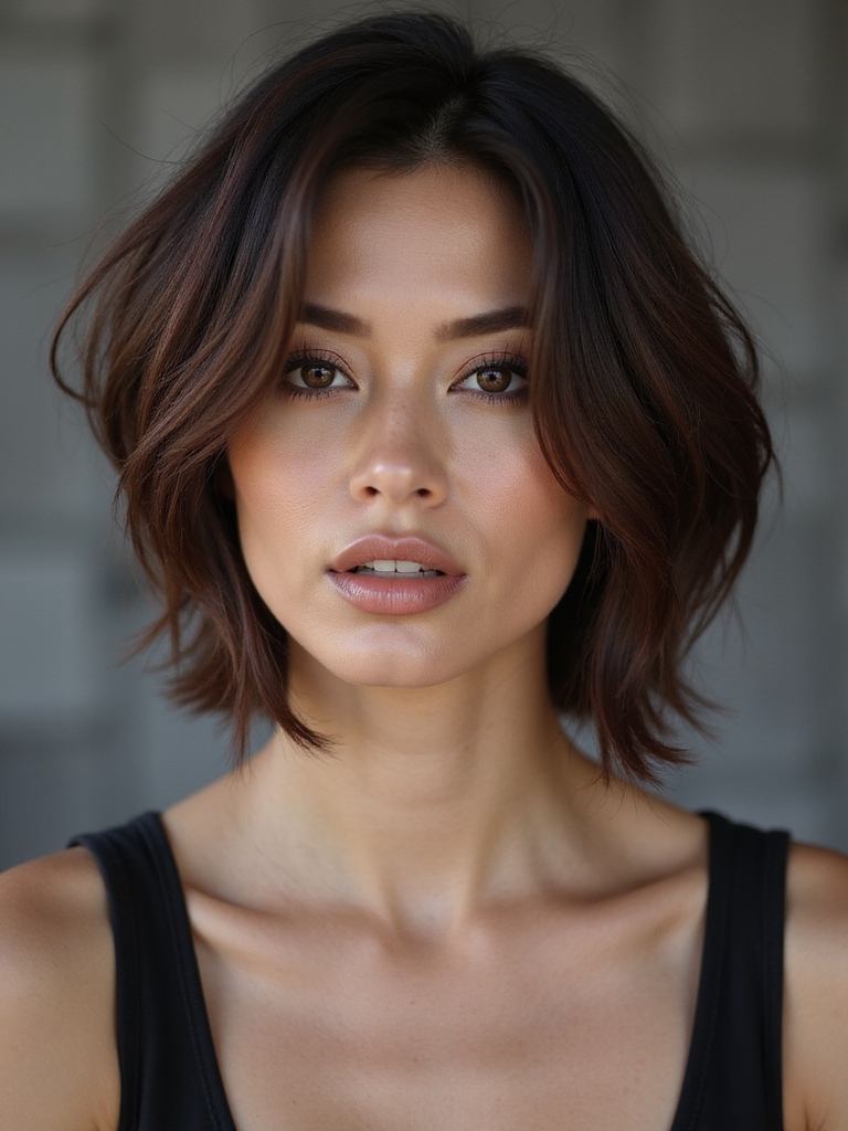asymmetrical dramatic long and short