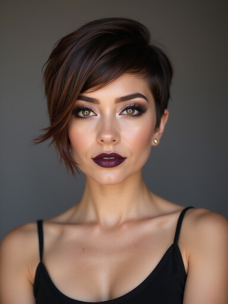 asymmetrical pixie boosts confidence