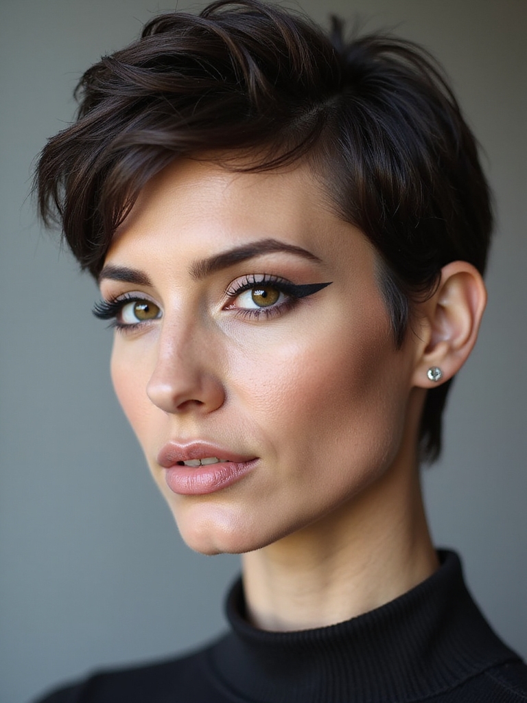 asymmetrical pixie styling techniques