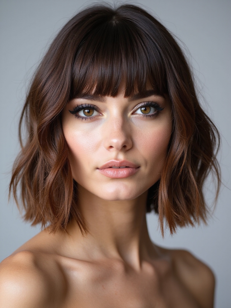 bangs bob hairstyle ideas
