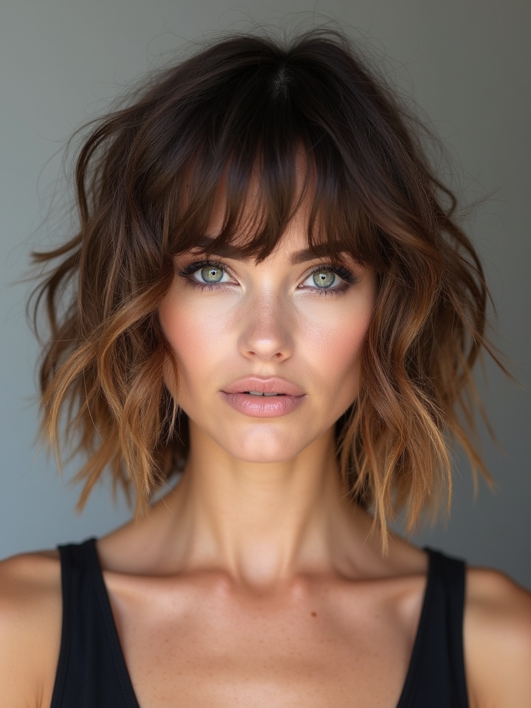 bangs layers transformative confidence boost