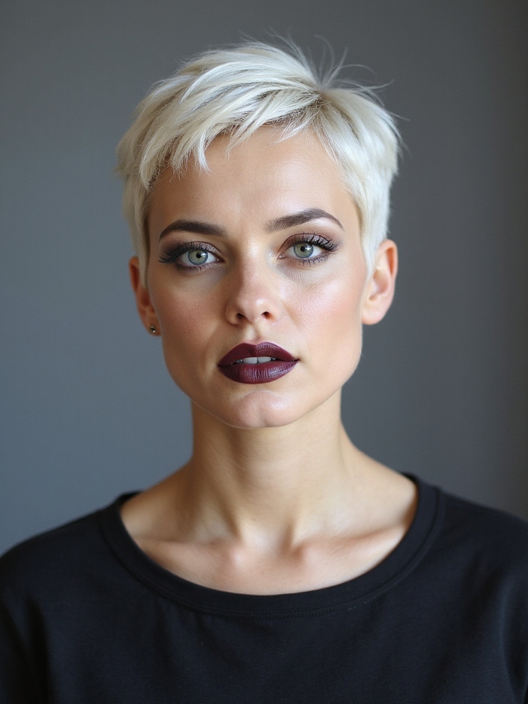 bangs personalize the pixie
