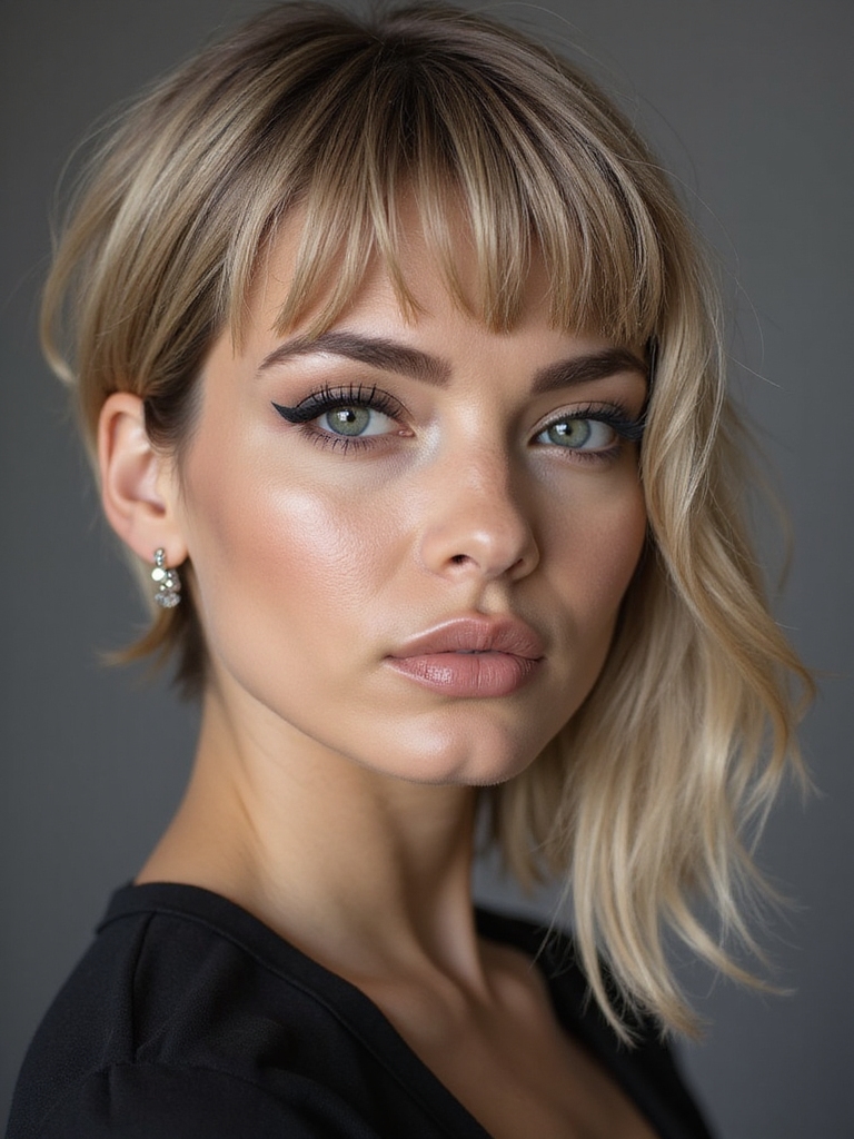 bangs refresh long pixie