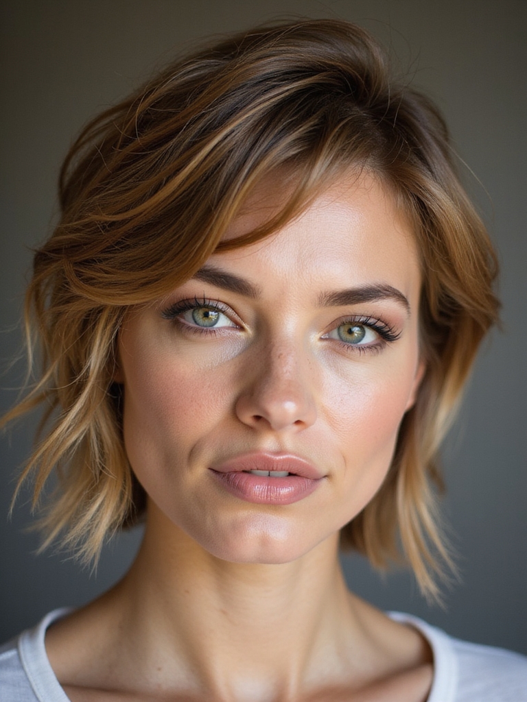 beautiful awkward transformative hairstage