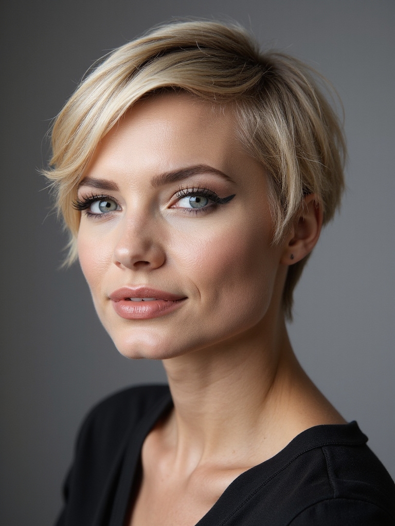 blonde pixie celebrity inspiration