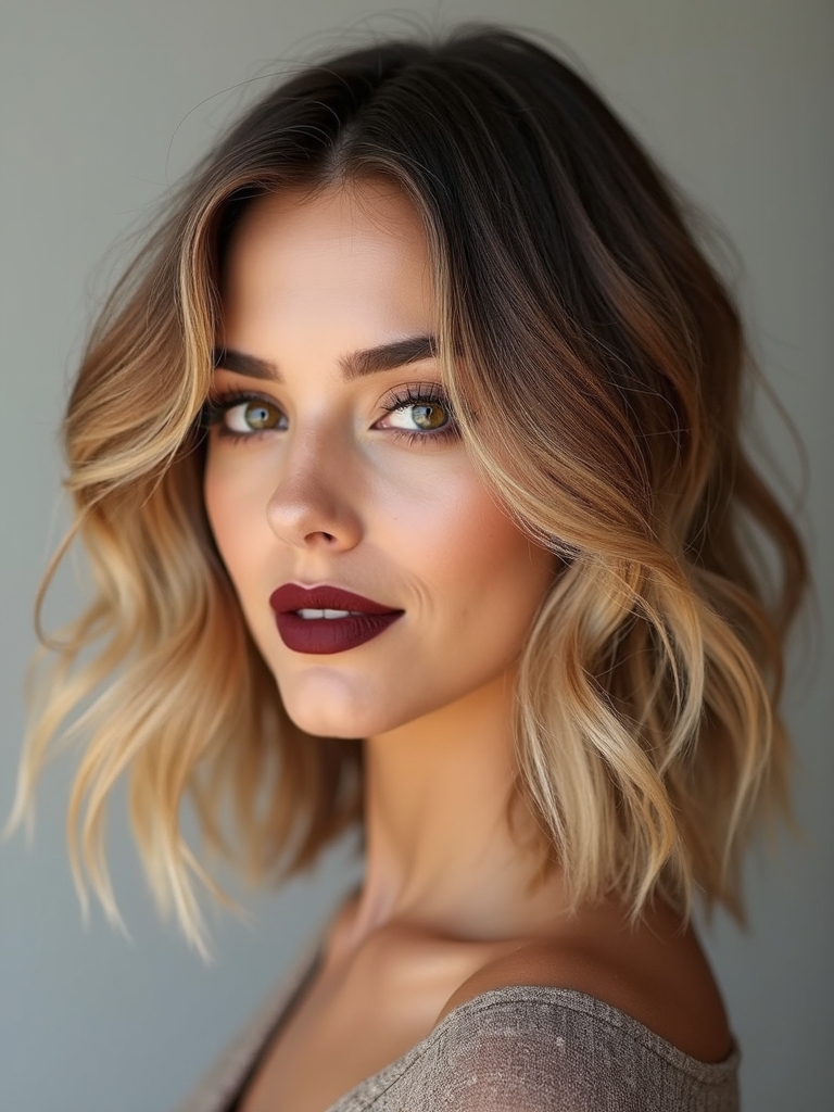 blow dry texture curl tousle