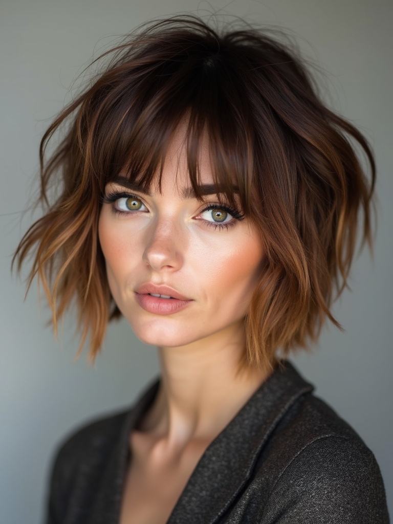 blow dry texturize tousle technique