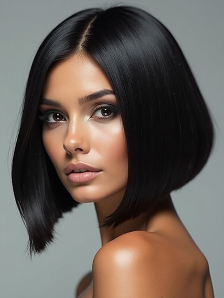 bold edgy low maintenance bob