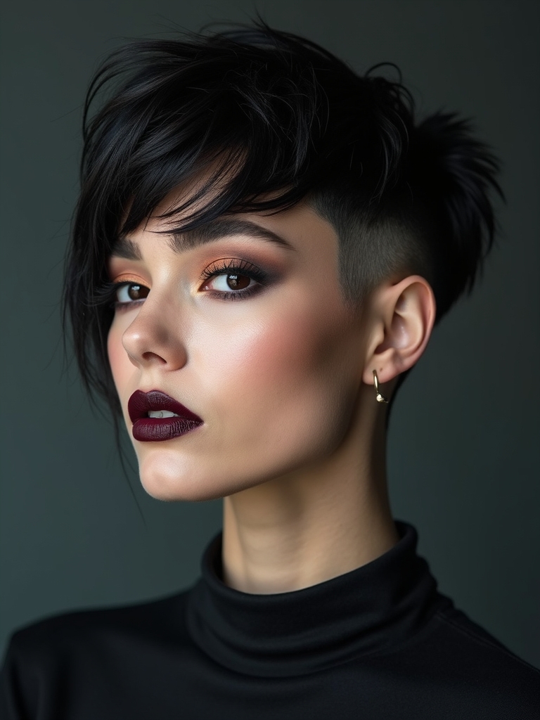 bold high maintenance confident transformation