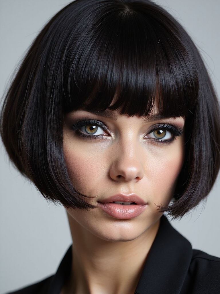 bold micro bangs power move
