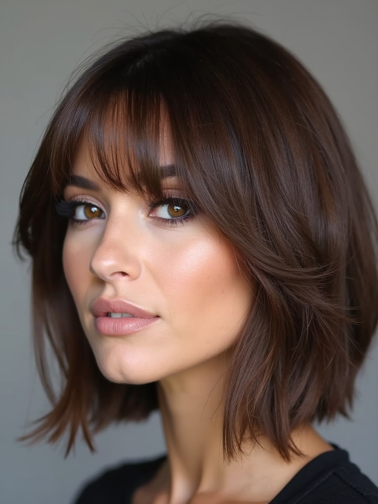 bold vs soft bob bangs