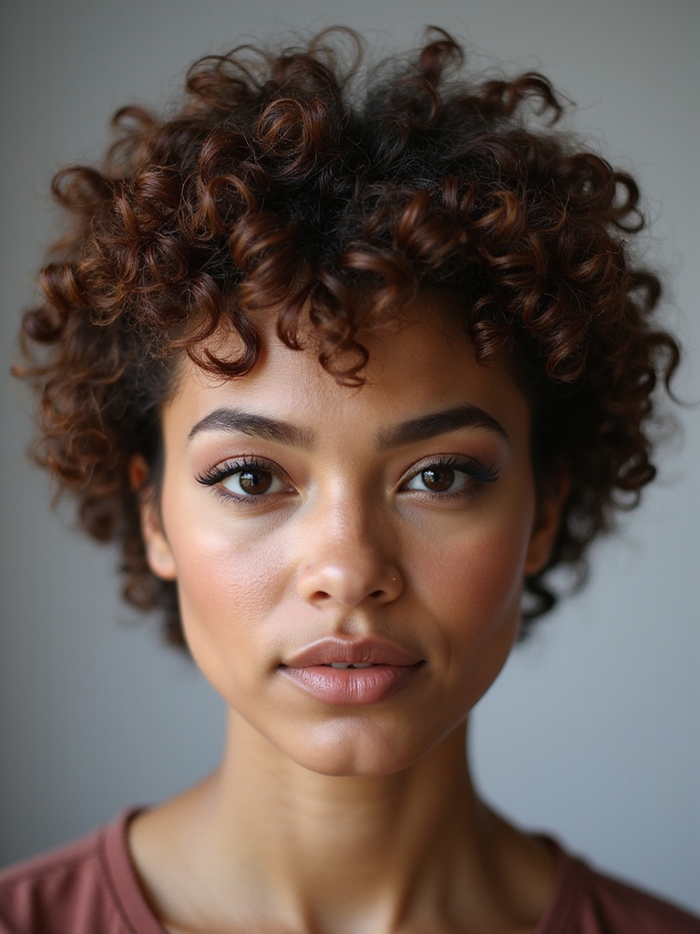 celebrate natural curly pixie