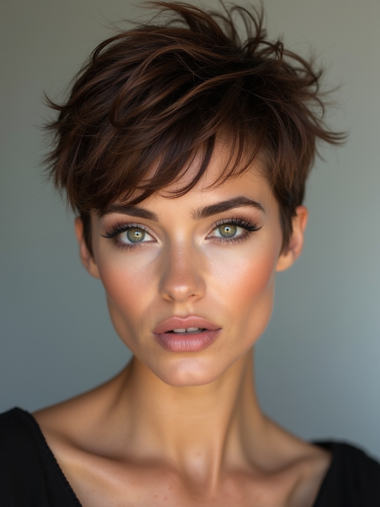 celebrate your natural textured pixie