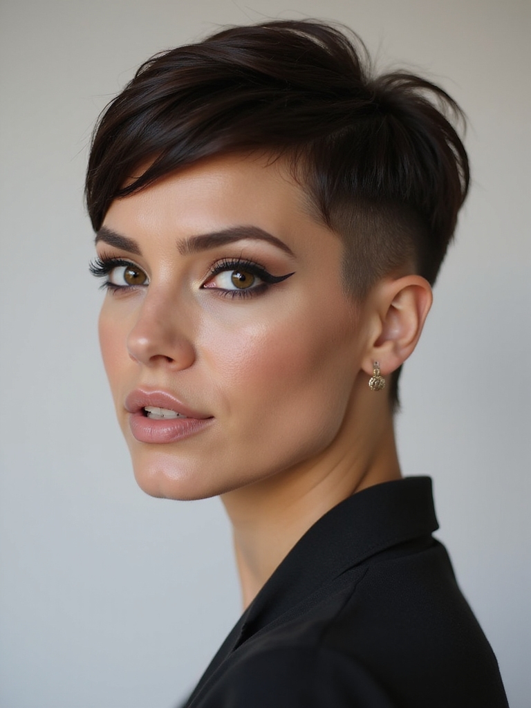 celebrities rocking asymmetrical pixies