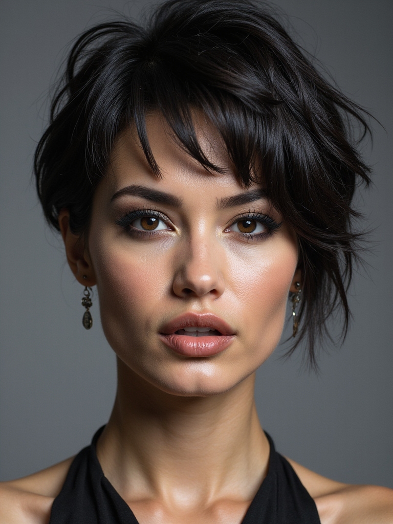 choppy layered haircut styles