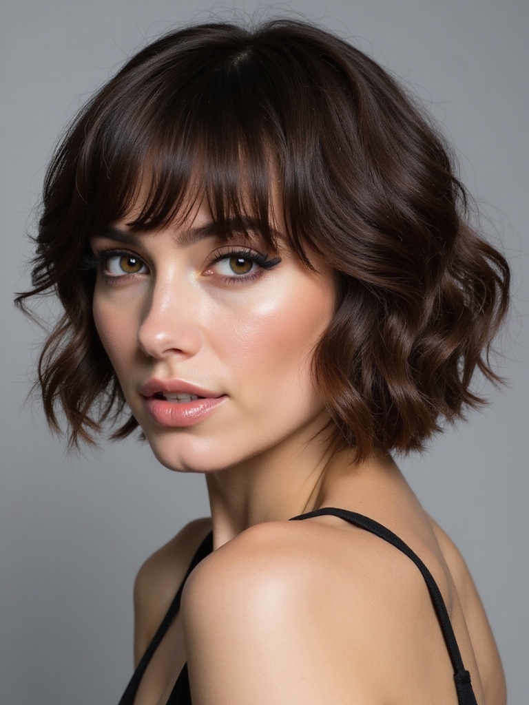 choppy layered timeless textured movement