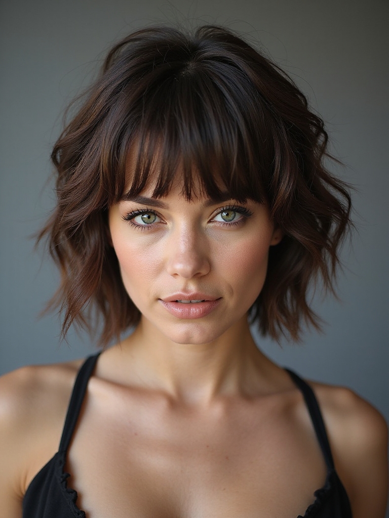 choppy layers bold fringe