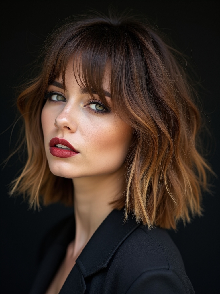 choppy layers for sleek texture