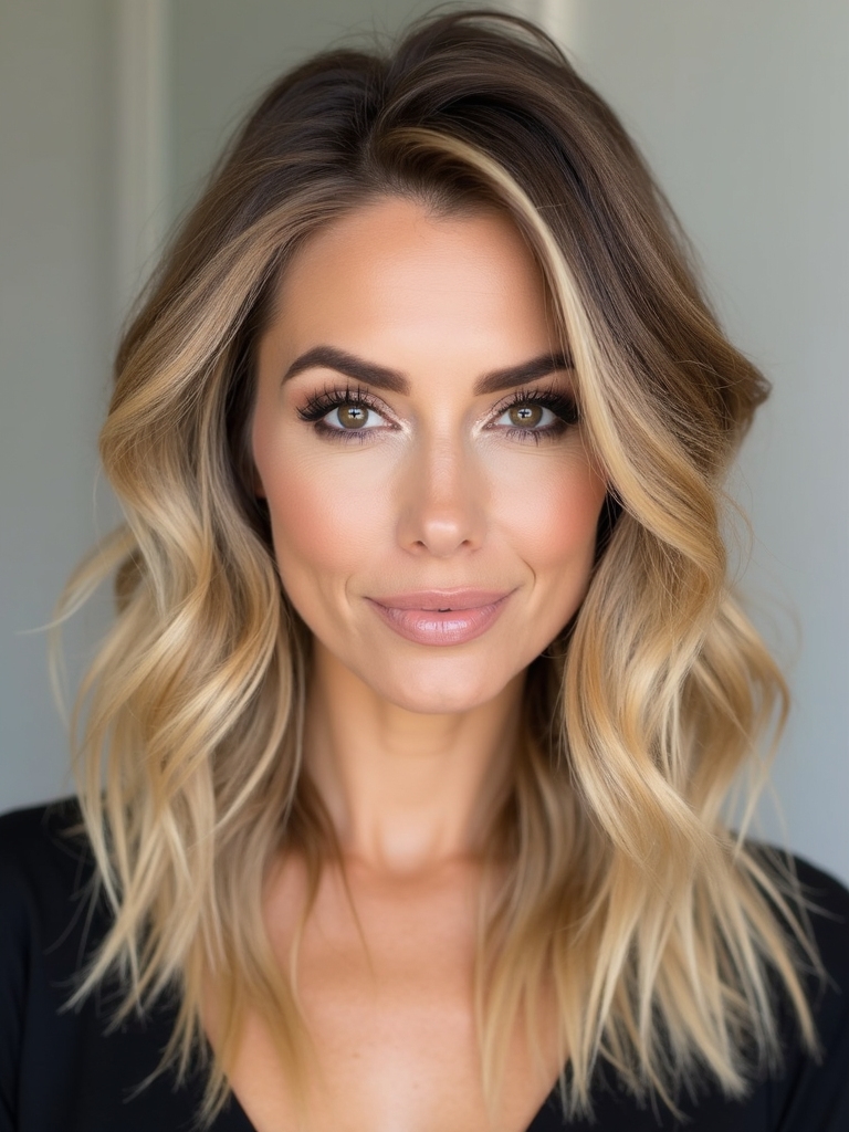 choppy refined textured layered elegance