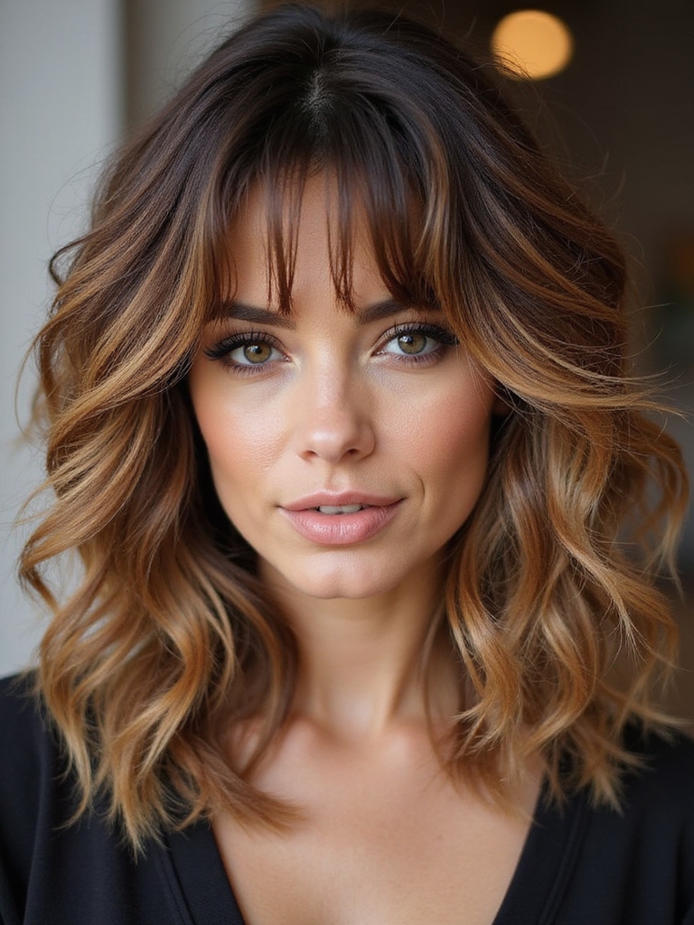 choppy textured effortlessly layered movement