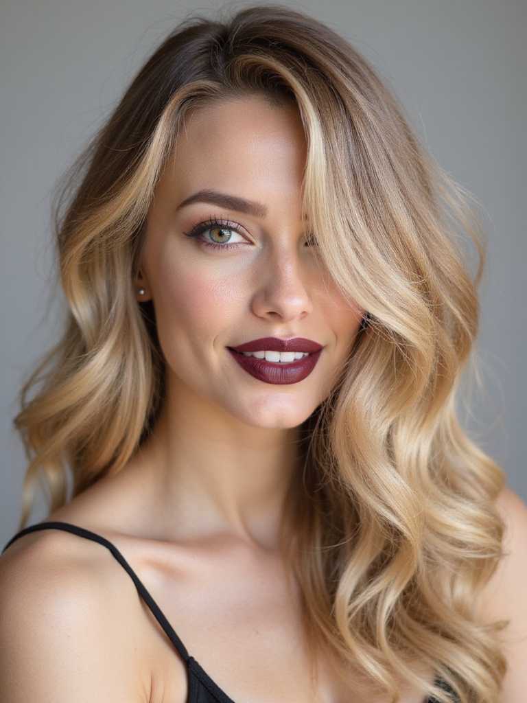 choppy textured graduated feathered layers