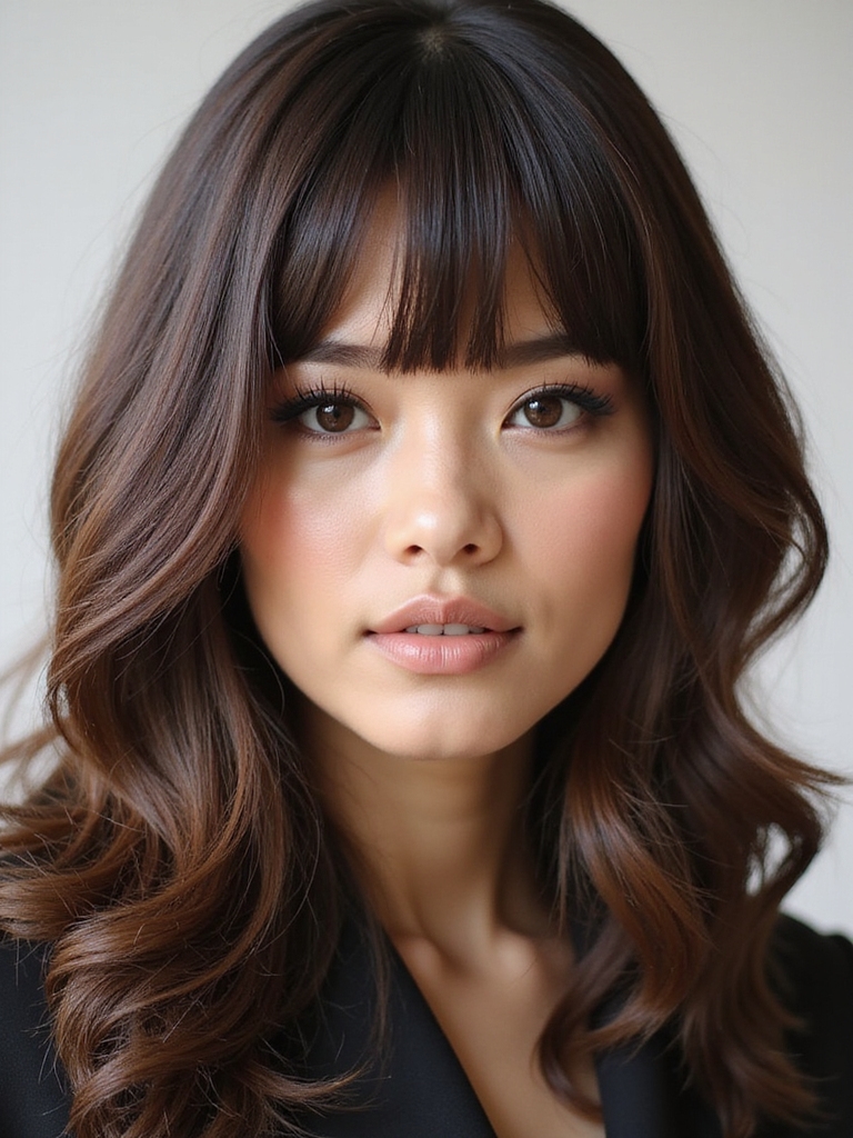 choppy textured layers for straight