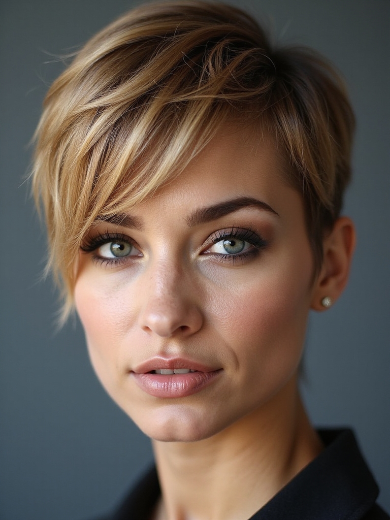 colorful dimensional pixie transformation