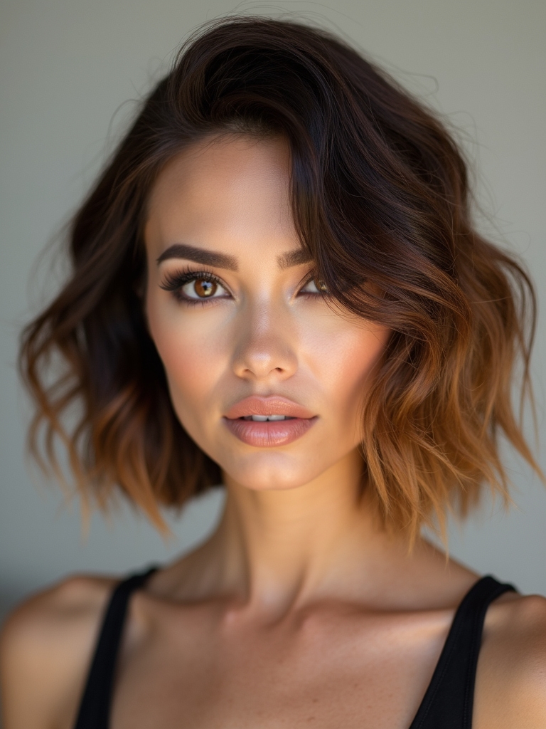 colorful french bob transformations