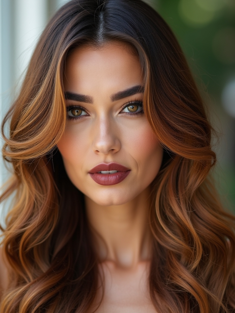 colorful highlights enhance layers