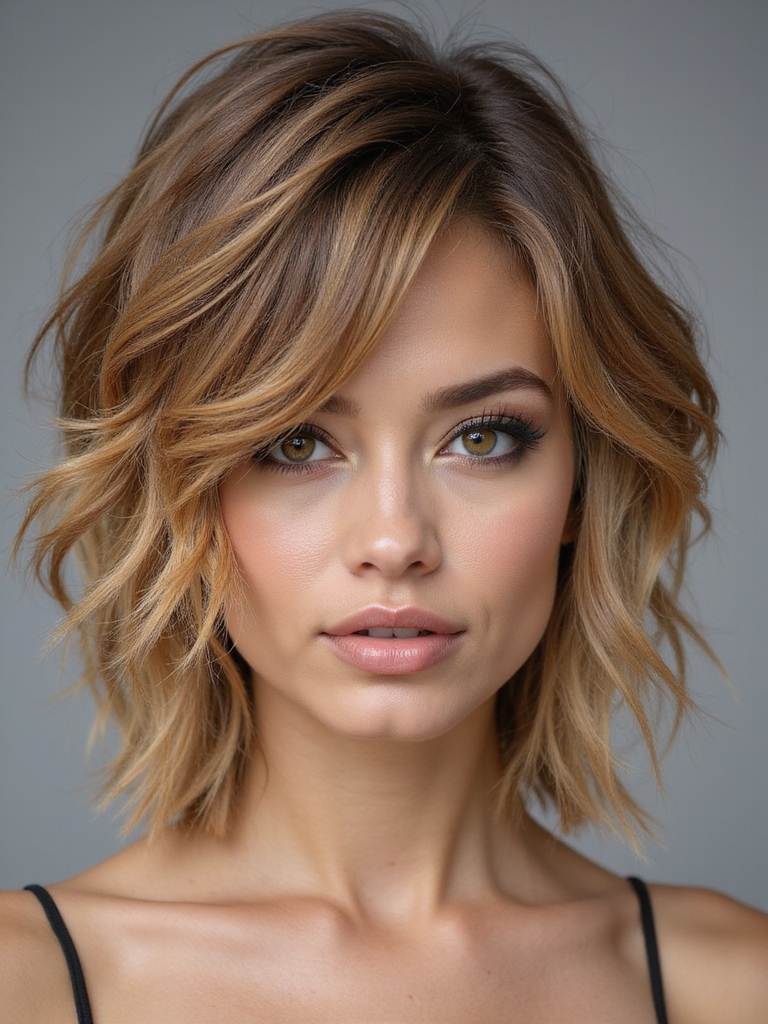 crisp layered polished effortless look